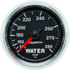 AutoMeter 3831 GS 2-1/16" Water Temperature Gauge, 140-280 F Mechanical