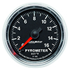 AutoMeter 3844 GS 2-1/16" Digital Stepper Motor Pyrometer Gauge, 0-1600 F Electric