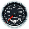 AutoMeter 3855 GS 2-1/16" Digital Stepper Motor Water Temperature Gauge, 100-260 F Electric