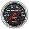 AutoMeter 3982 Sport-Comp Electrical 3-3/8" GPS Speedometer Gauge, 0-140 MPH