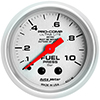 AutoMeter 4311-M Ultra-Lite 2-1/16" Fuel Pressure Gauge, 0-1.0 Bar Mechanical