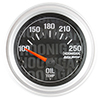 AutoMeter 4347-09000 Hoonigan 2-1/16" Oil Temperature Gauge, 100-250 F Electrical