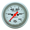 AutoMeter Gauge, Oil Pressure, 2 1/16", 100Psi, Digital Stepper Motor, Ultra-Lite 4353