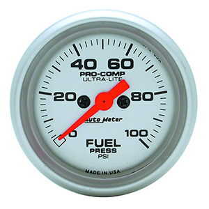 AutoMeter Gauge, Fuel Pressure, 2 1/16", 100Psi, Digital Stepper Motor, Ultra-Lite 4363