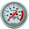 AutoMeter 4374 Ultra-Lite 2-1/16" Nitrous Pressure Gauge, 0-1600 PSI Electrical
