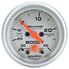 AutoMeter 4377 Ultra-Lite 2-1/16" Boost/Vacuum Gauge, 30 HG/30 PSI Electrical