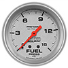 AutoMeter 4411 Ultra-Lite 2-5/8" Fuel Pressure Gauge, 0-15 PSI Mechanical