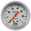 AutoMeter 4421-J Ultra-Lite 2-5/8" Oil Pressure Gauge, 0-7 KG/CM2 Mechanical
