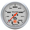 AutoMeter 4440 Ultra-Lite 2-5/8" Oil Temperature Gauge, 100-340 F Electrical