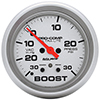 AutoMeter 4477 Ultra-Lite 2-5/8" Boost/Vacuum Gauge, 30 HG / 30 PSI Electrical