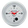AutoMeter 4485 Ultra-Lite 2-5/8" 12 Hour Clock Gauge Electrical
