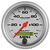 AutoMeter 4487 Ultra-Lite 3-3/8" Speedometer Gauge, 0-120 MPH Electrical