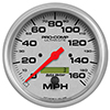 AutoMeter 4489 Ultra-Lite 5" Speedometer Gauge, 0-160 MPH Electrical