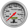 AutoMeter 4490 Ultra-Lite 5" Speedometer Gauge, 0-200 MPH Electrical