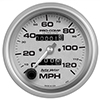 AutoMeter 4492 Ultra-Lite 3-3/8" Speedometer Gauge, 0-120 MPH Mechanical