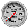 AutoMeter 4496 Ultra-Lite 5" Speedometer Gauge, 0-200 MPH Mechanical