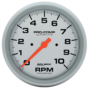 AutoMeter 4498 Ultra-Lite 5" In-Dash Tachometer Gauge, 0-10,000  RPM Electrical