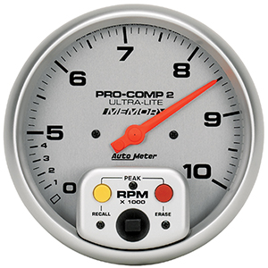 AutoMeter 4499 Ultra-Lite 5" In-Dash Tachometer Gauge, 0-10,000  RPM Electrical