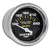 AutoMeter 4737 Carbon Fiber 2-1/16" Water Temperature Gauge, 100-250 F Electrical