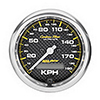 AutoMeter 4787-M Carbon Fiber 3-3/8" Speedometer Gauge, 0-190 KPH Electrical