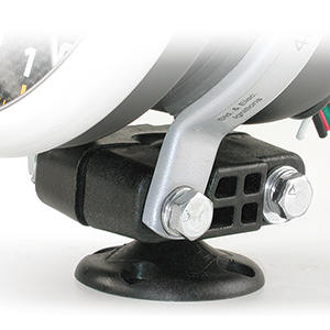 AutoMeter Gauge Mount, Roll Pod, Pedestal, fits 5" pedestal tach, Black