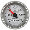 AutoMeter 4903-M2 Ultra-Lite II 2-1/16" Boost/Vacuum Gauge, -1/+2 Bar Mechanical