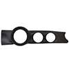 AutoMeter Gauge Mount, Dash Top, Triple, (5" Pedestal Tach, 2 5/8"x2), Honda Civic 92-95 EG