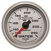 AutoMeter 4932 Ultra-Lite II 2-1/16" Water Temperature Gauge, 120-240 F Mechanical