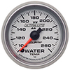 AutoMeter 4955 Ultra-Lite II 2-1/16" Water Temperature Gauge, 100-260 F Electrical