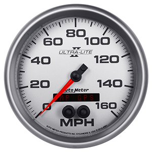 AutoMeter 4981 Ultra-Lite II 5" GPS Speedometer Gauge, 0-160 MPH  Electrical