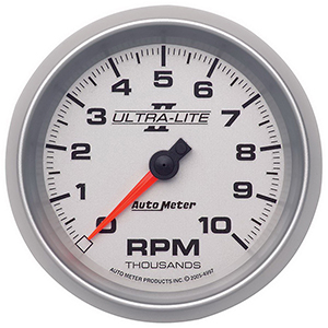 AutoMeter 4997 Ultra-Lite II 3-3/8" In-Dash Tachometer Gauge, 0-10,000  RPM Electrical