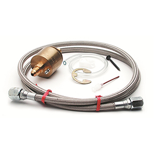 AutoMeter 5282 Brass High Pressure Fuel Isolator Kit, for 100 PSI Gauges