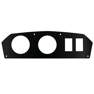 AutoMeter Gauge & Switch Panel, Direct Fit, 2 Gauge 2-1/16"& 2 Switch, Can-Am Maverick 12-18 & Commander 10-20