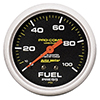 AutoMeter 5412 Pro-Comp 2-5/8" Liquid Filled Fuel Pressure Gauge, 0-100 PSI Mechanical