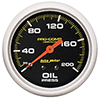 AutoMeter 5422 Pro-Comp 2-5/8" Oil Pressure Gauge, 0-200 PSI, Liquid Filled Mechanical
