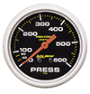 AutoMeter 5425 Pro-Comp 2-5/8" Pressure Gauge, 0-600 PSI, Liquid Filled Mechanical