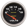 AutoMeter 5492 Pro-Comp 2-5/8" Voltmeter Gauge, 8-18V Electrical