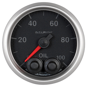 AutoMeter 5652 Elite 2-1/16" Oil Pressure Gauge, 0-100 PSI Electrical