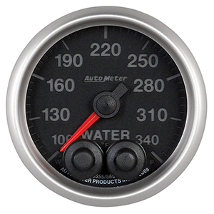 AutoMeter 5655 Elite 2-1/16" Water Temperature Gauge, 100-340 F Electrical