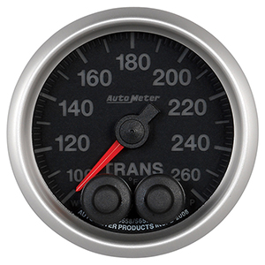 AutoMeter 5658 Elite 2-1/16" Transmission Temperature Gauge, 100-260 F Electrical