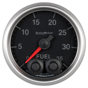 AutoMeter 5661 Elite 2-1/16" Fuel Pressure Gauge, 0-35 PSI Electrical