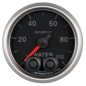 AutoMeter 5668 Elite 2-1/16" Water Pressure Gauge, 0-100 PSI Electrical
