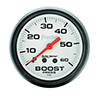 AutoMeter 5705 Phantom 2-1/16" Boost Gauge, 0-60 PSI Mechanical