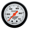 AutoMeter 5706 Phantom 2-1/16" Boost Gauge, 0-100 PSI Mechanical