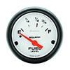 AutoMeter 5715 Phantom 2-1/16" Fuel Level Gauge, 73-10 Ohms Electrical