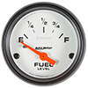 AutoMeter 5719 Phantom 2-1/16" Fuel Level Gauge, 73-10 Ohms Electrical