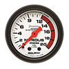 AutoMeter 5728 Phantom 2-1/16" Nitrous Pressure Gauge, 0-2000 PSI Mechanical