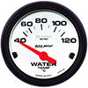AutoMeter 5737-M Phantom 2-1/16" Water Temperature Gauge, 40-120 C Electrical