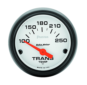 AutoMeter 5757 Phantom 2-1/16" Transmission Temperature Gauge, 100-250 F Electrical