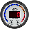 AutoMeter 5758 Phantom 2-1/16" Dual Channel Air Temperature Gauge 0-300 F Digital
